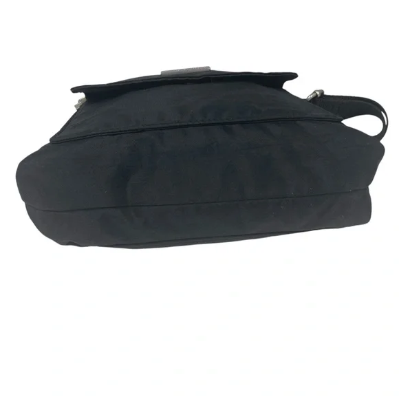 Baggallini Cruiser Slim Small Crossbody Organizer Bag Shoulder Black Nylon Purse - Picture 5 of 6